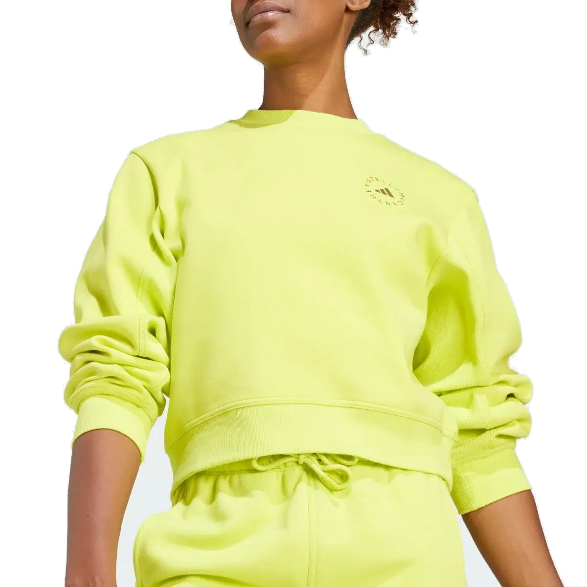 (WMNS) adidas by Stella McCartney Sportswear Sweatshirt 'Green' IJ0591