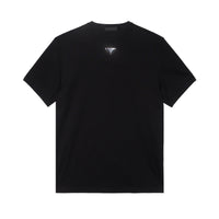 PRADA Triangle Logo Crewneck T-Shirt