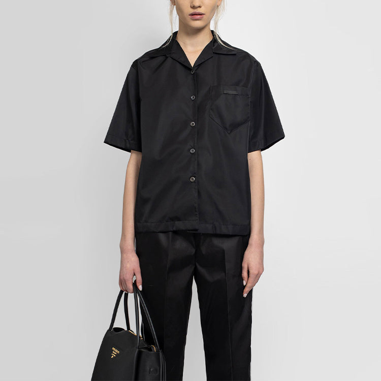 PRADA Re Nylon SS21 Shirt Women's Black