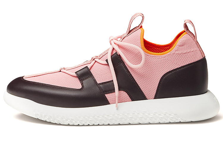 HERMES Duel Anti Slip Wear Resistant Low Top Casual Shoes Men's Pink