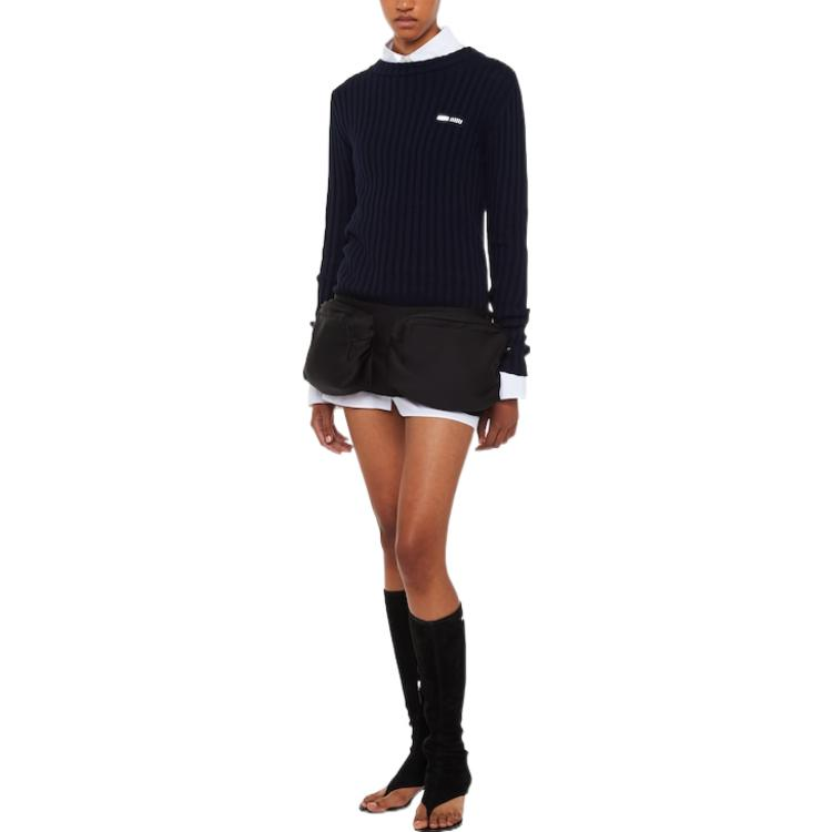 MIU MIU SS23 Knitwear Women's Blue
