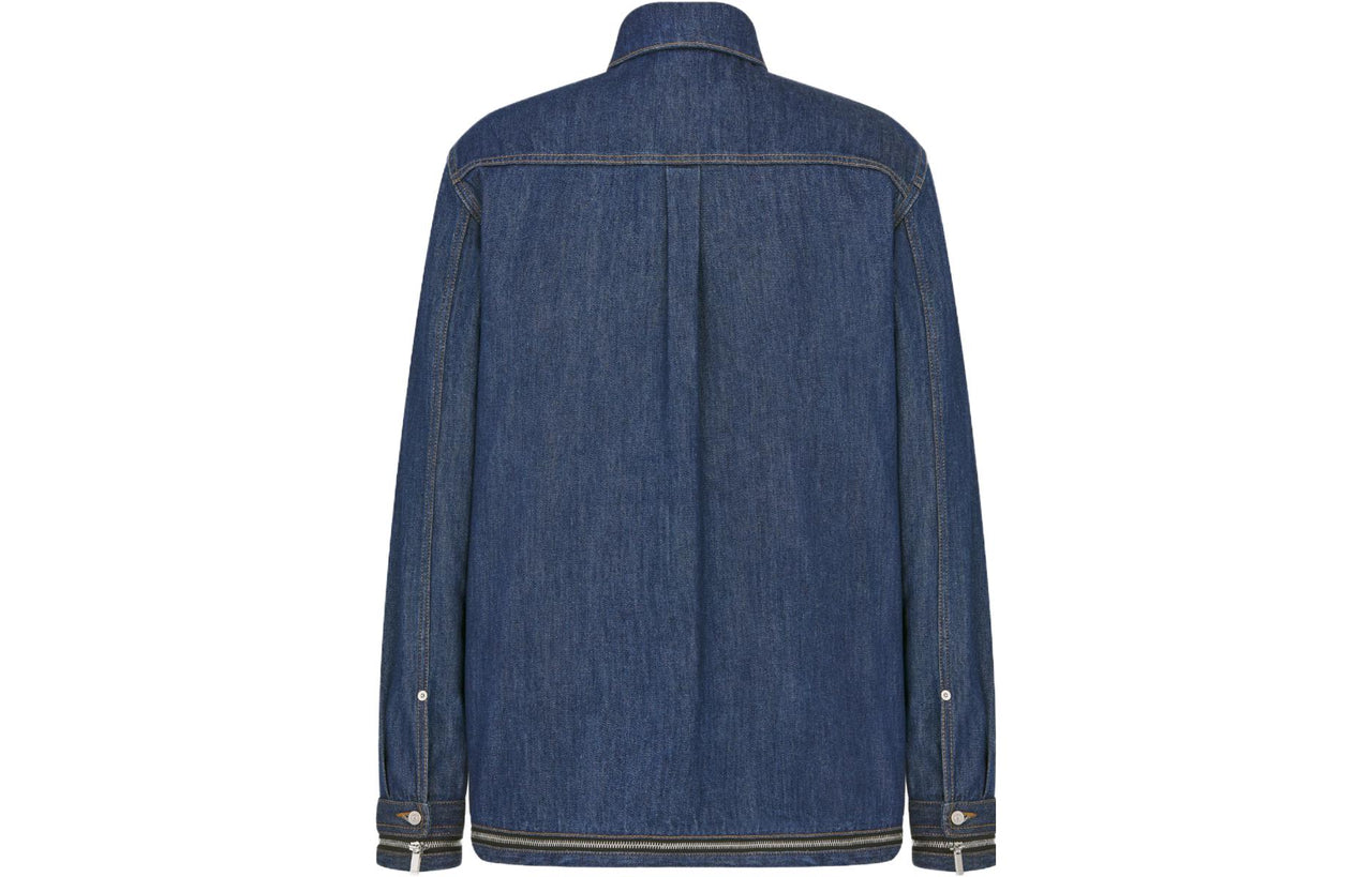 DIOR Shirts Men Blue