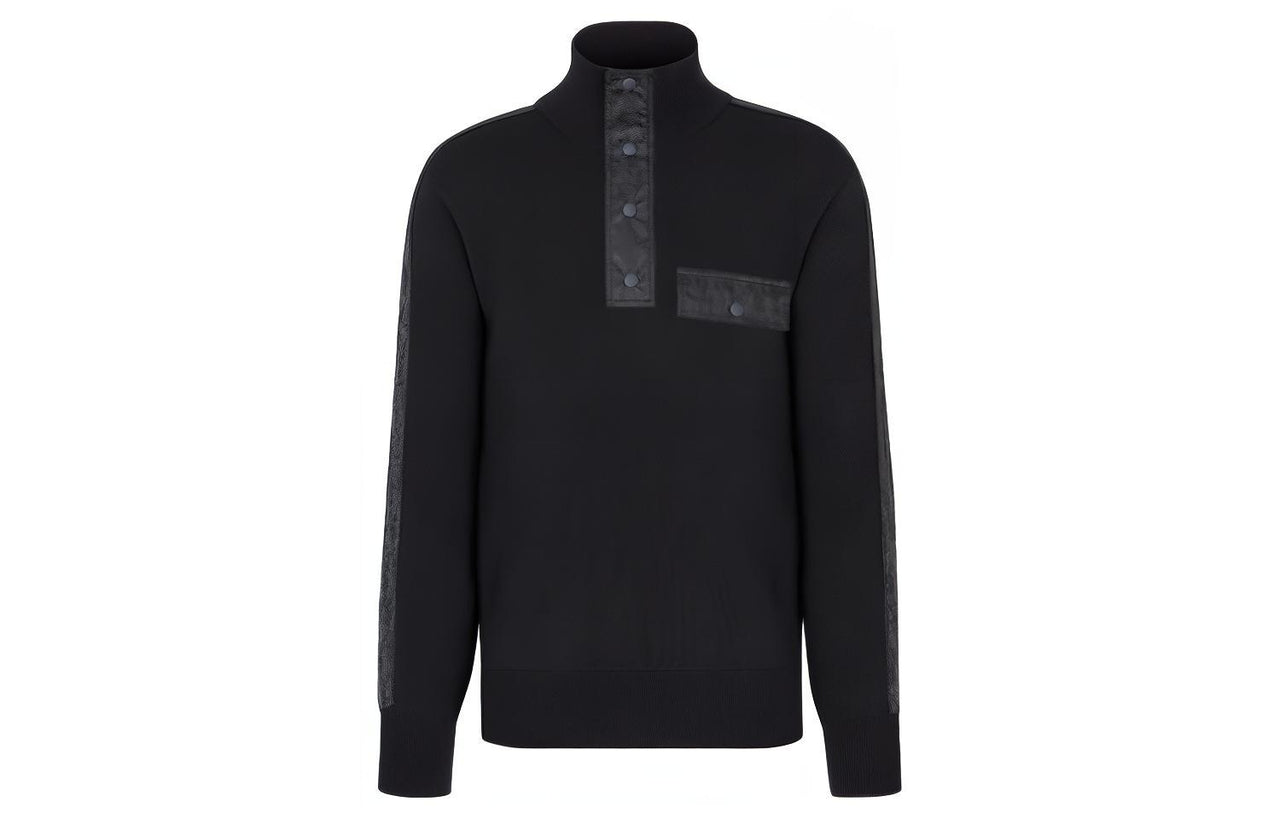 DIOR Dior Quarterly New Products Sweater Men's Navy