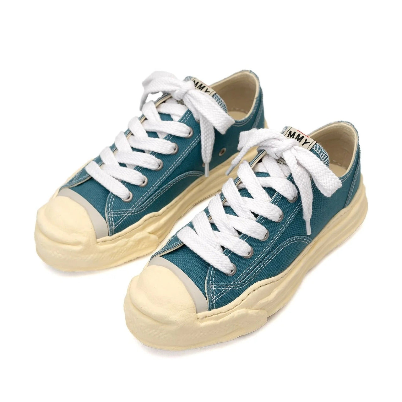 Maison MIHARA YASUHIRO HANK VL OG Sole Canvas Low-top Sneaker 'Blue' A09FW734-BLU