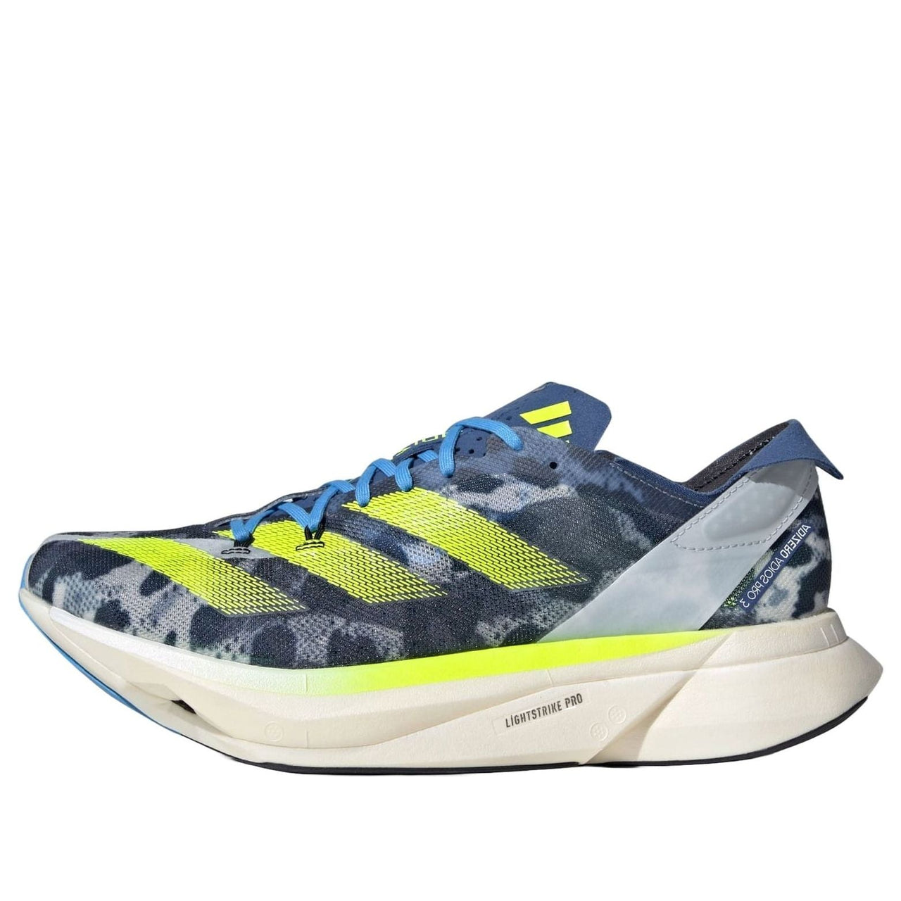 adidas Adizero Adios Pro 3 'Crystal White Lucid Lemon Blue' IG6441