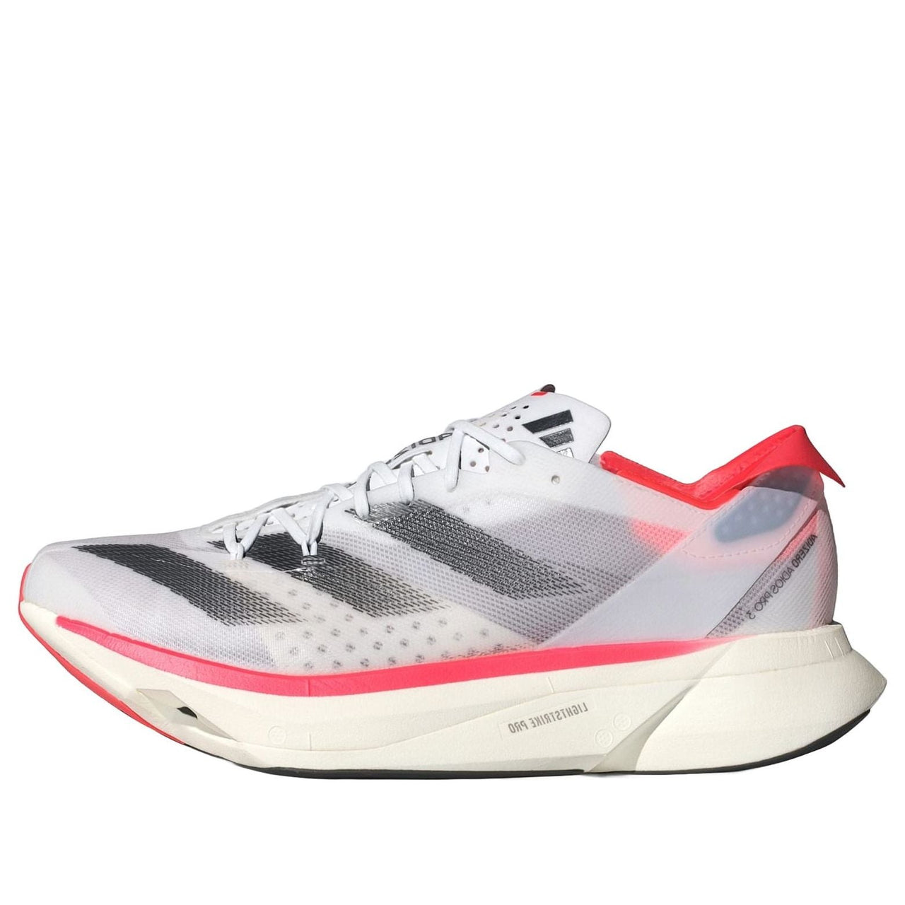 adidas Adizero Adios Pro 3 'White Black Solar Red' IE1053