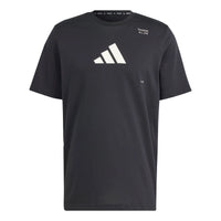adidas Black Aeroready All-Gym Category Graphic T-shirt Asia Sizing 'Black' IT1497