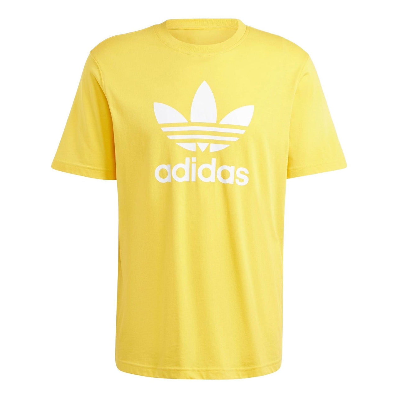 adidas Adicolor Trefoil T-shirt Asia Sizing 'Yellow' IR7977
