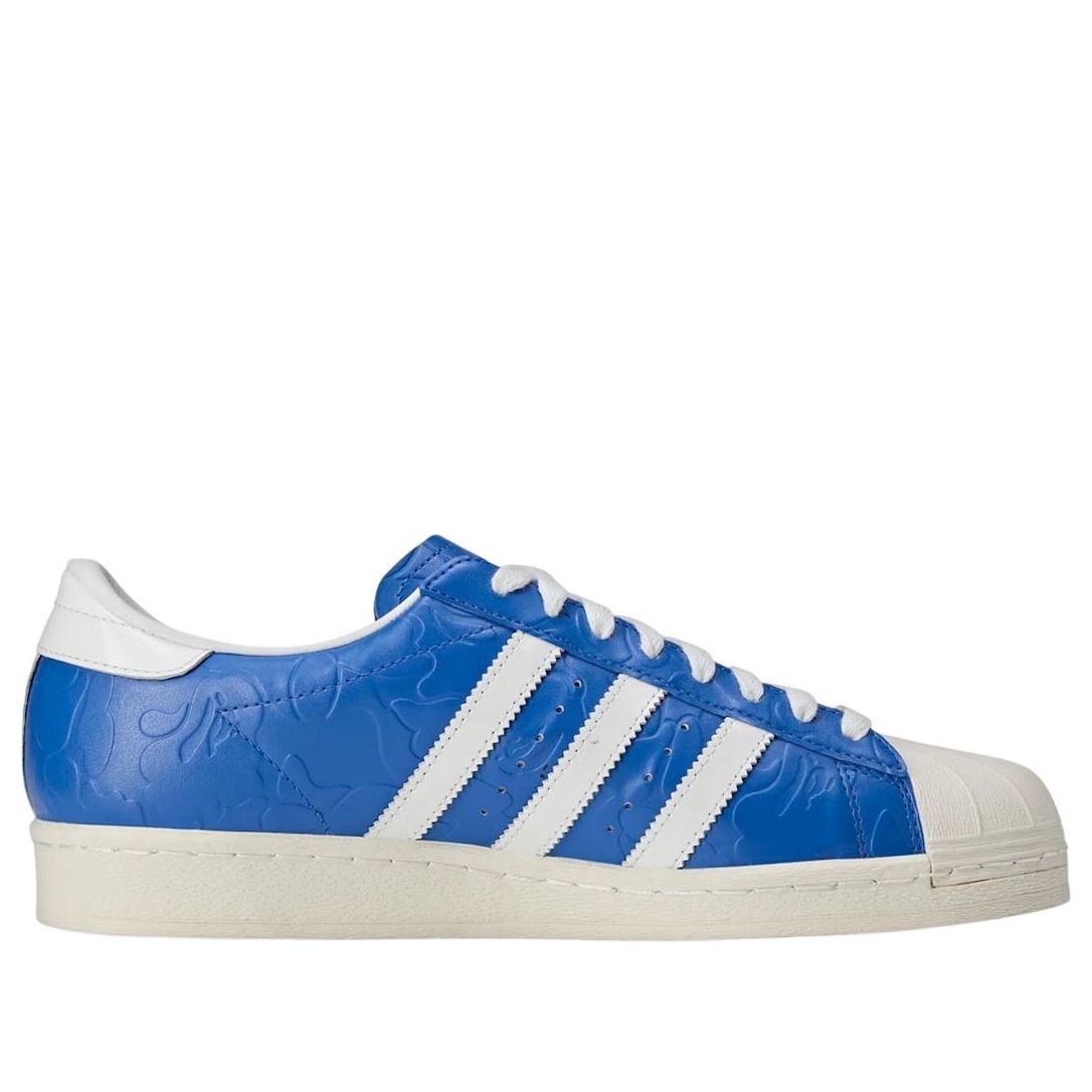 adidas x A Bathing Ape Superstar Vintage 'Blue White' JR2702