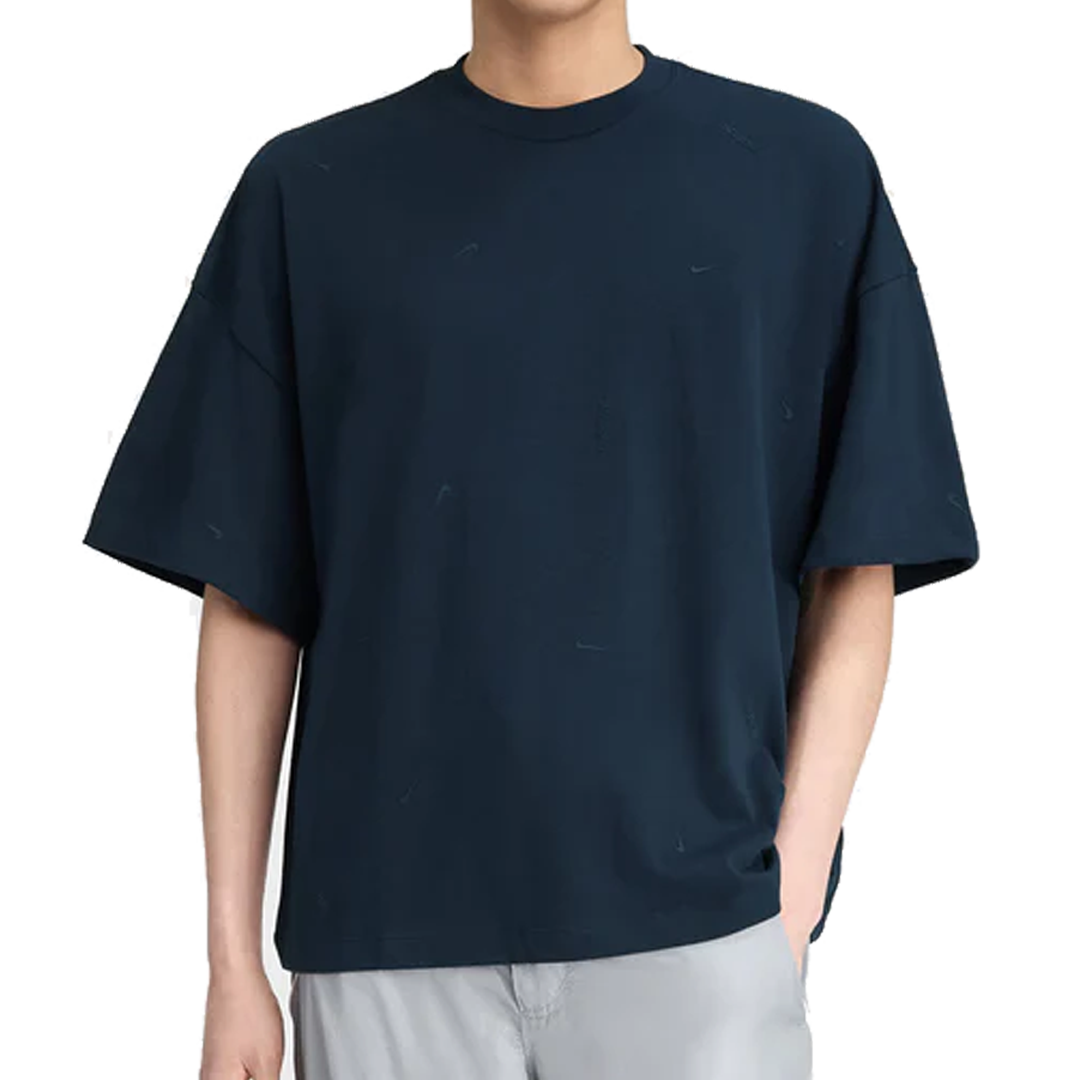 Nike x Jacquemus Short Sleeve T-Shirt Asia Sizing 'Dark Obsidian' HF7112-475