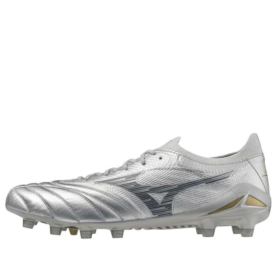 Mizuno Morelia Neo 4 Beta Elite FG 'Platinum Silver Pack Silver Gold' P1GA254204