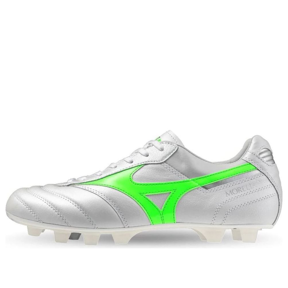 Mizuno Morelia II Made in Japan FG 'Frontier Pack White Green Gecko' P1GA250137