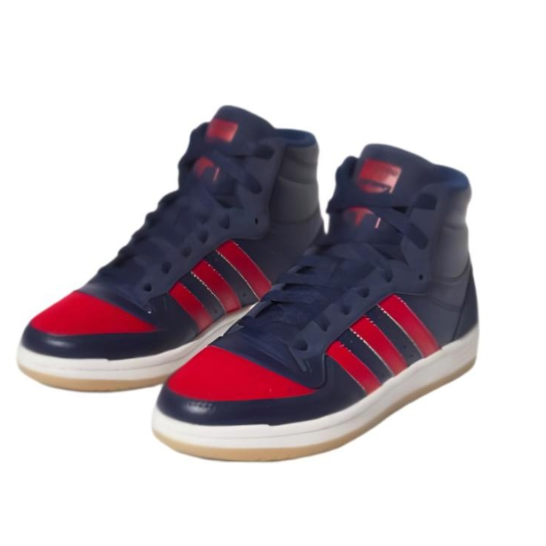 (GS) adidas Top Ten High 'Black Red White' IF2709