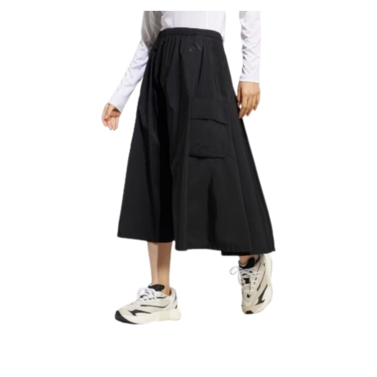 (WMNS) adidas City Escape Sweat Skirt 'Black' JY0513