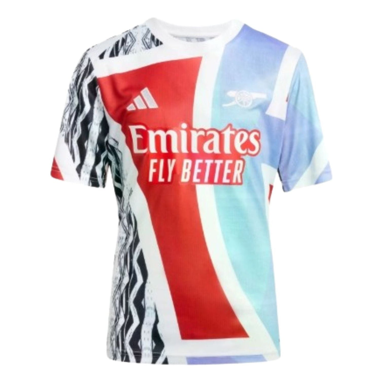 (GS) adidas Arsenal 24/25 Pre-Match Jersey 'Red Blue White' JE7565