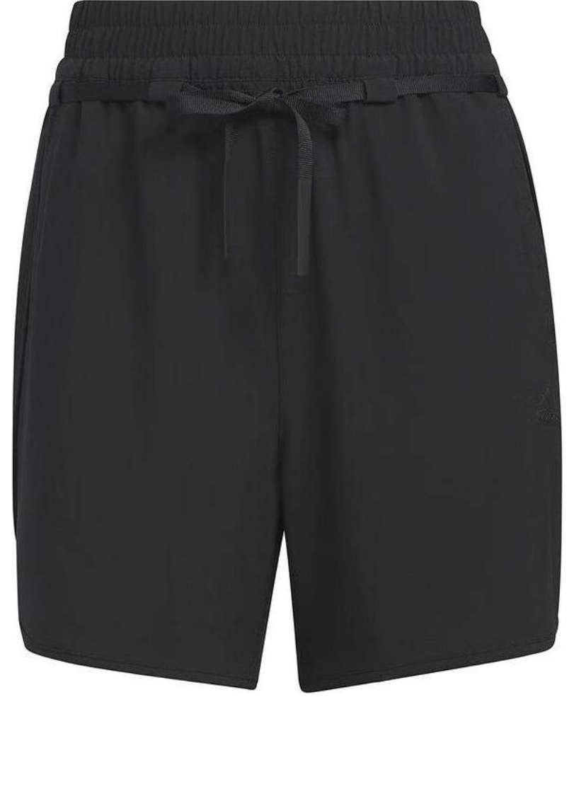 (WMNS) adidas Breathable Loose-Fit Woven High-Waist Shorts Asia Sizing 'Black' IM8939