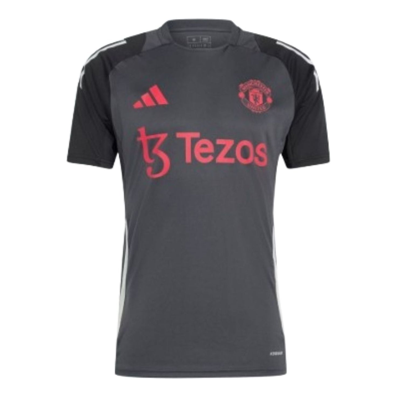 adidas Manchester United Tiro 24 Training Jersey 'Grey' IS8086