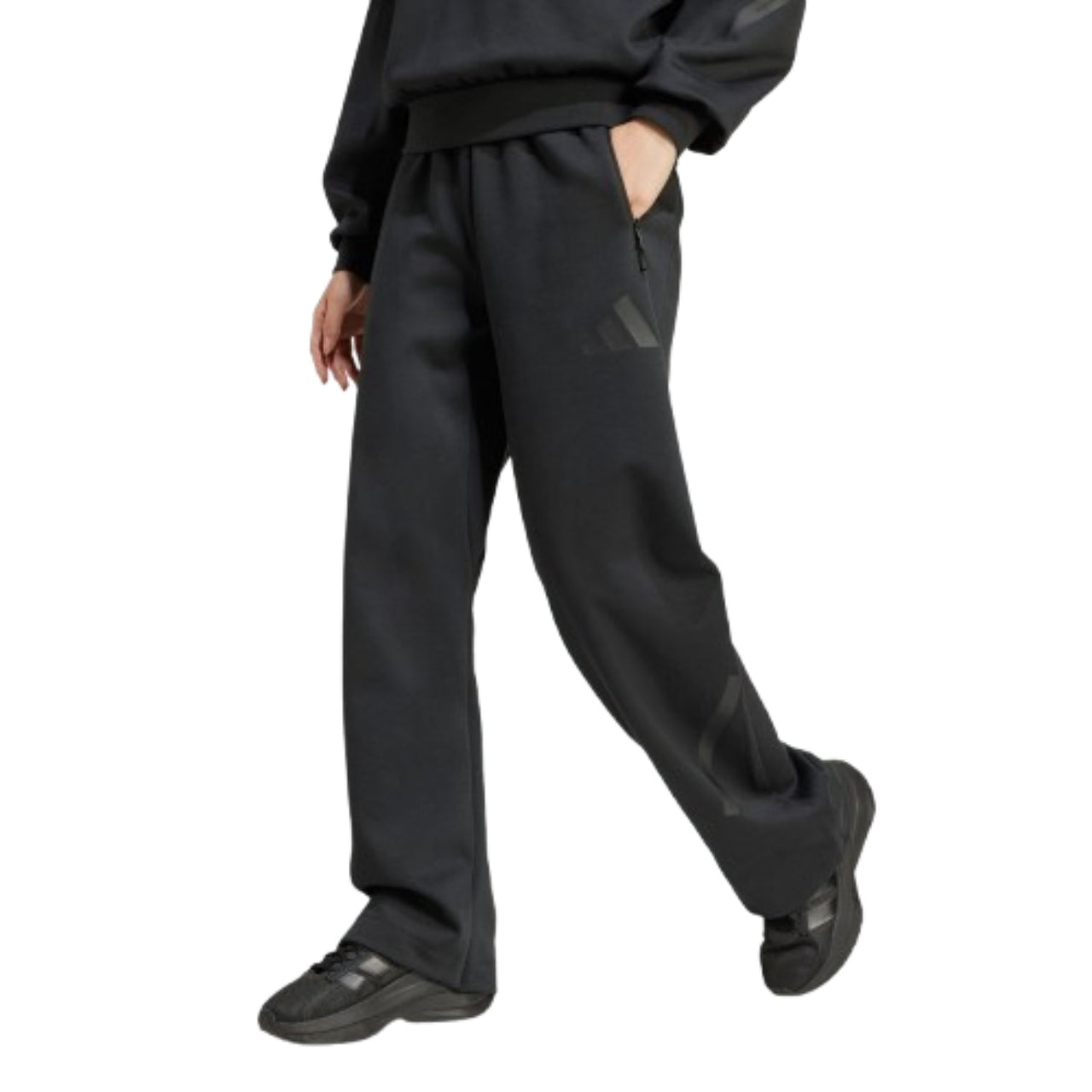 (WMNS) adidas Z.N.E. Barrel Pants 'Black' JE7850