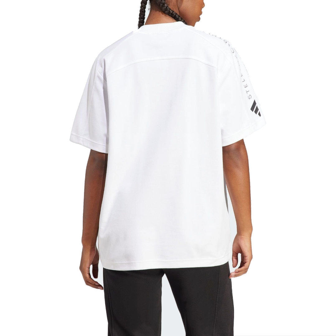 (WMNS) adidas By Stella McCartney Logo T-Shirt 'White' IB6855