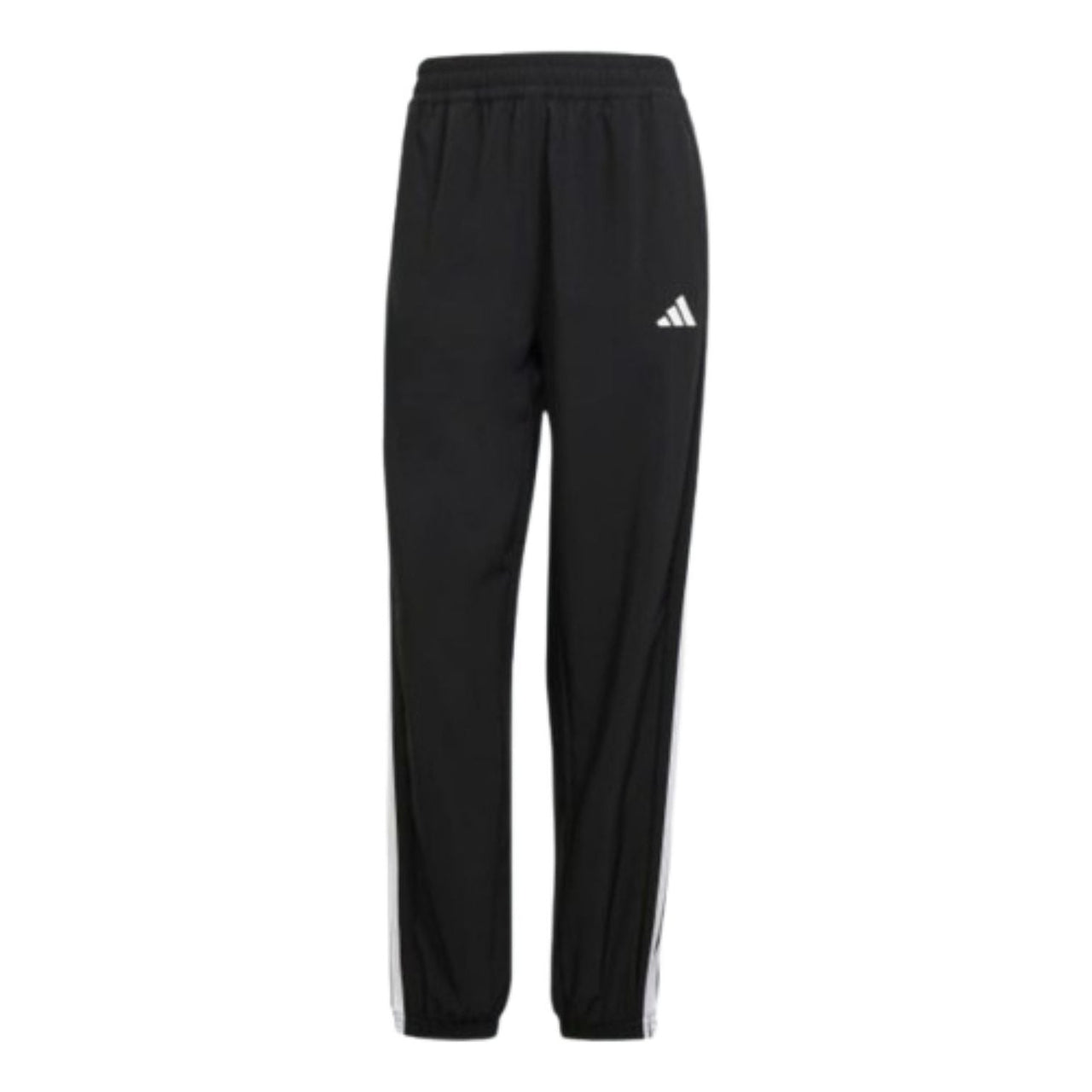 (WMNS) adidas Train Essentials 3-Stripes Woven Pants 'Black White' JI8313