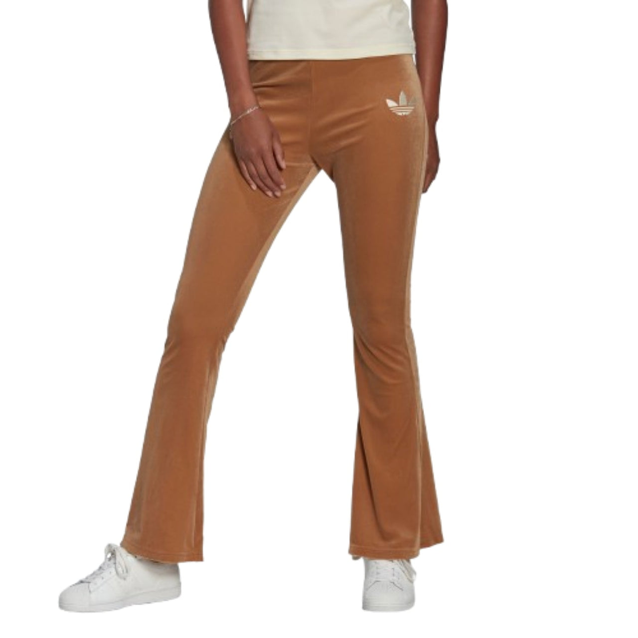 (WMNS) adidas Adicolor Heritage Now Flared Leggings 'Brown' IB2036