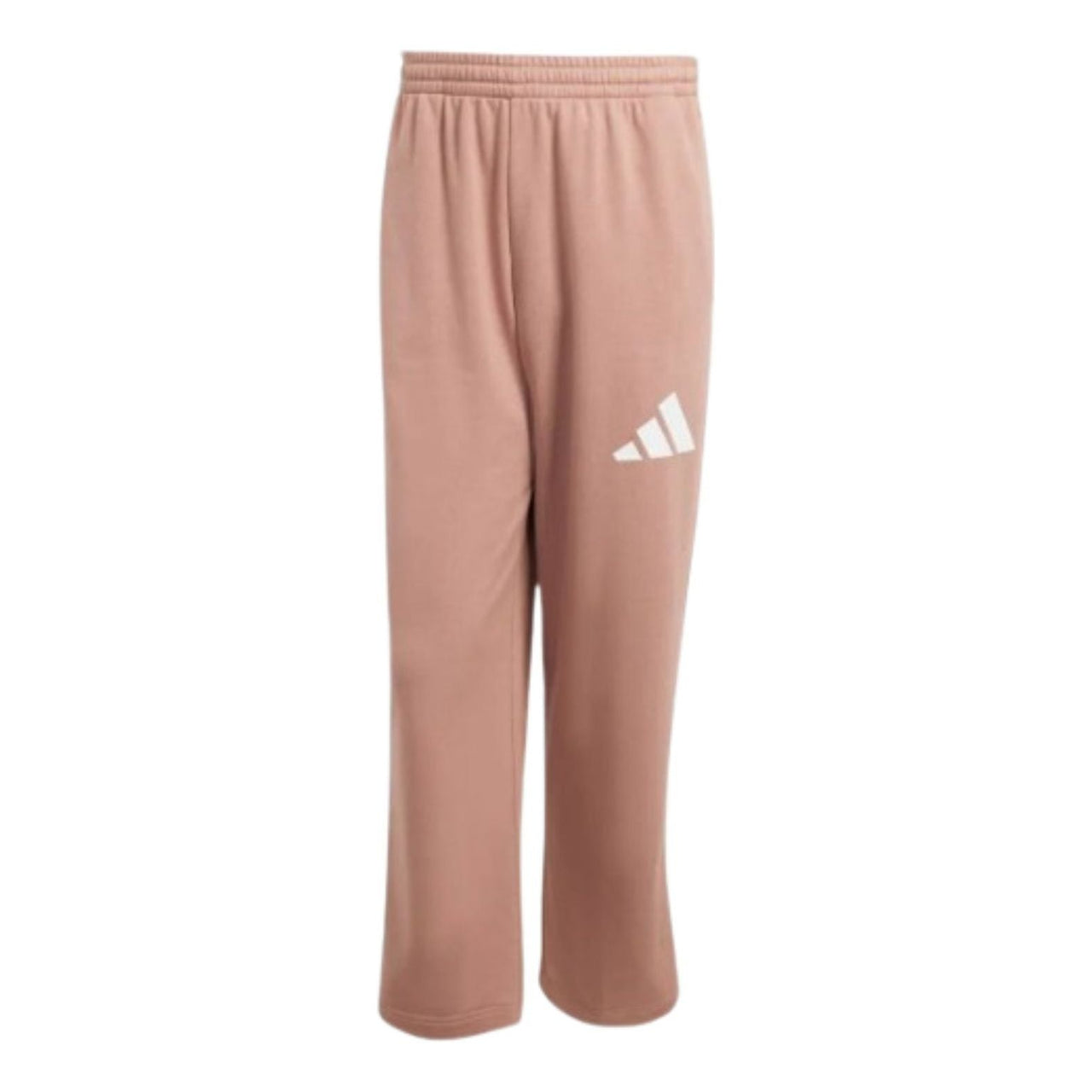 adidas Essentials Wide Leg 3 Bar Logo Pants 'Pink' JF3608