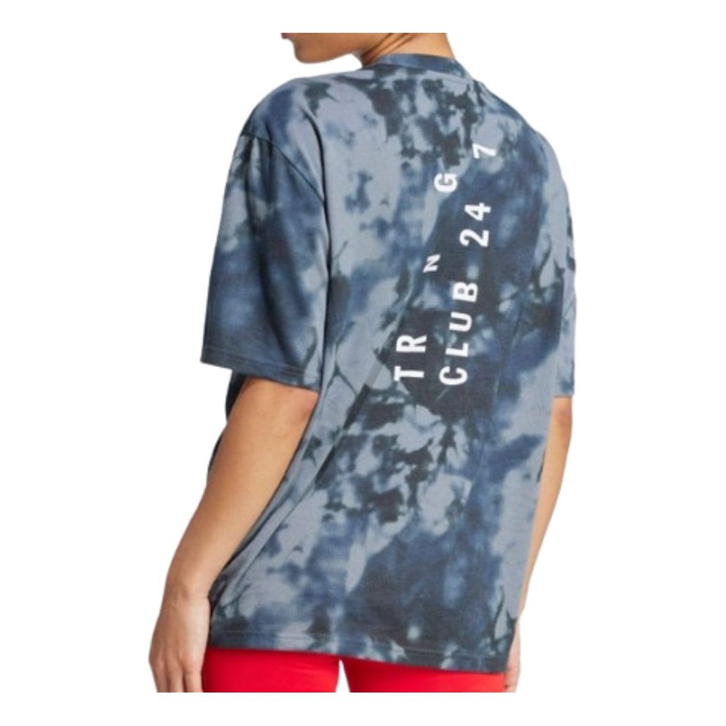 (WMNS) adidas Climacool Training Club 24/7 Graphic T-Shirt 'Blue' JM4902