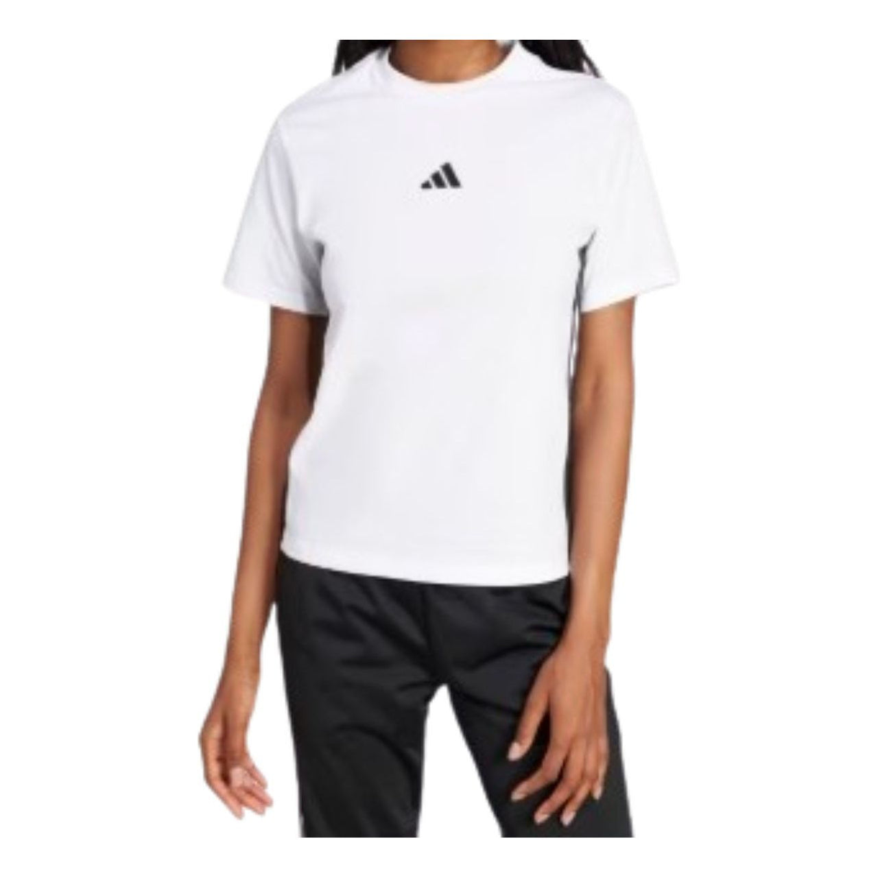 (WMNS) adidas Essentials 3-Stripes T-Shirt 'White' JD0844