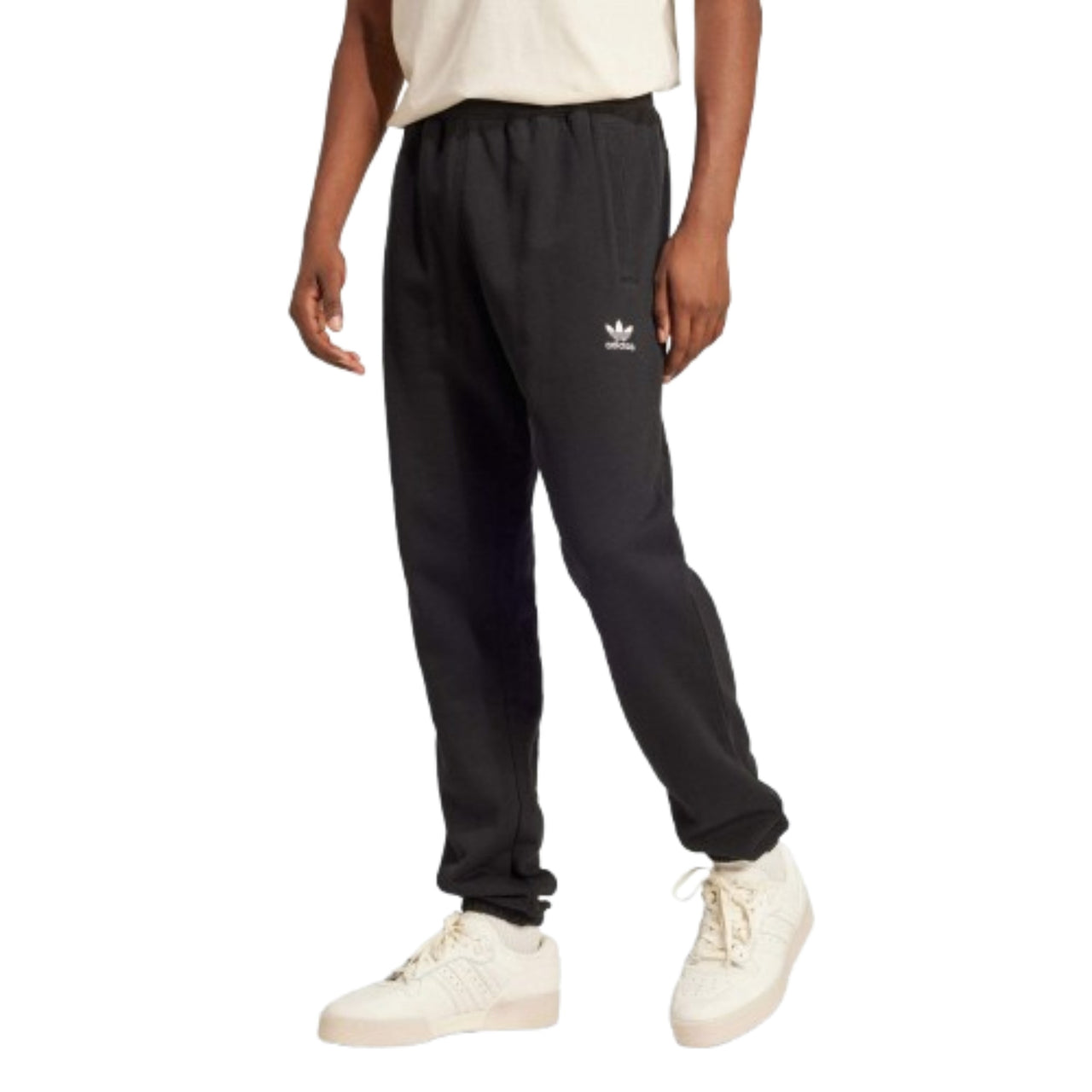 adidas Trefoil Essentials French Terry Pants 'Black' JD2422