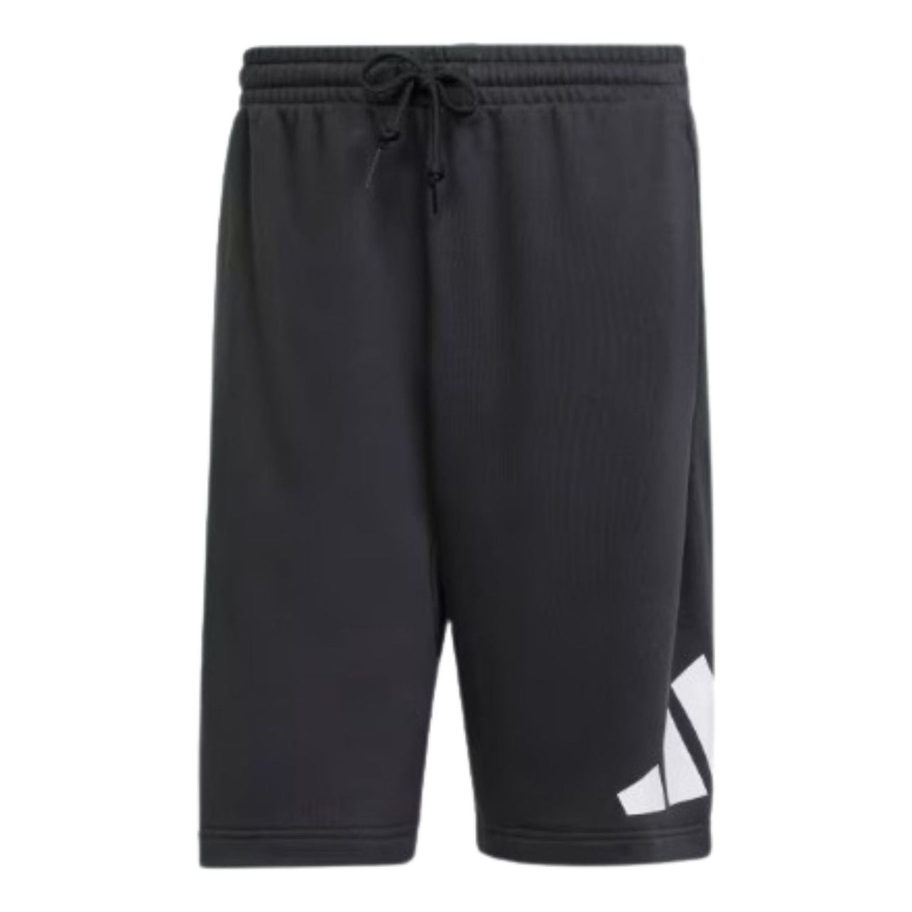 adidas Essentials Large Logo French Terry Shorts 'Black' JE8956
