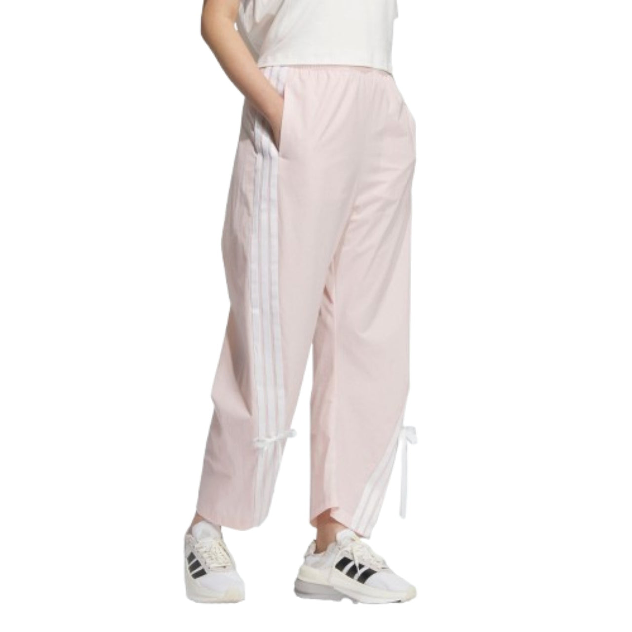 (WMNS) adidas Dance Sport Pants Asia Sizing 'Pink White' JY7667