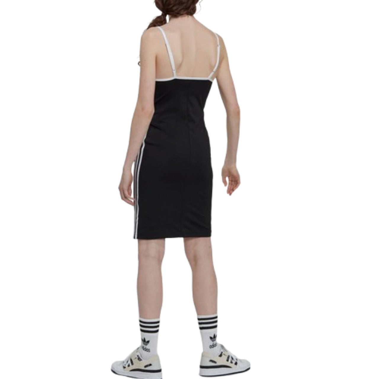 (WMNS) adidas Always Original Laced Strap Dress 'Black' HK5084