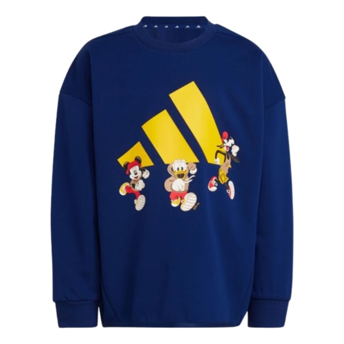 (PS) adidas x Disney Mickey Mouse Sweatshirt 'Blue Yellow' JD4550