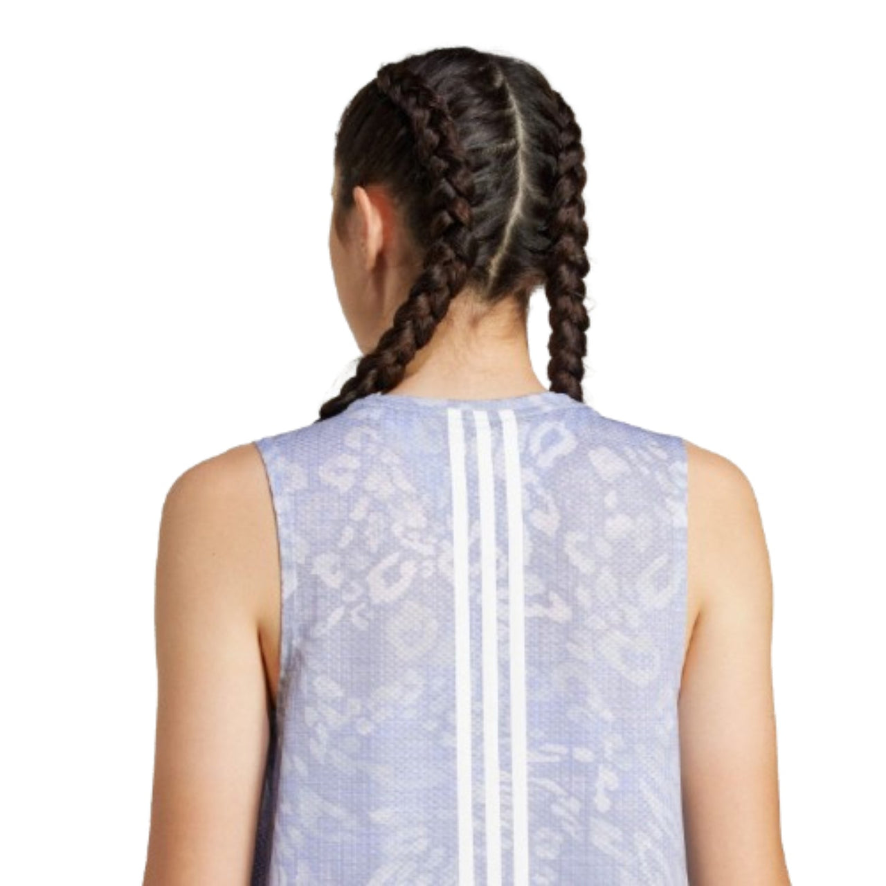 (WMNS) adidas Own the Run CLIMACOOL 3-Stripes Tank Top 'Purple White' JD7763
