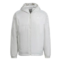 adidas Essentials Insulated Hooded Jacket 'White' HK4654