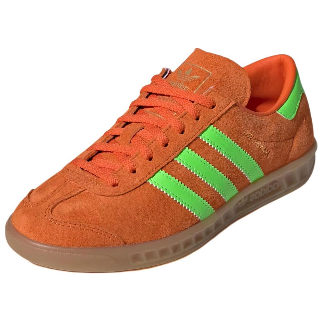 (WMNS) adidas Originals Hamburg 'Orange Green' IH5460