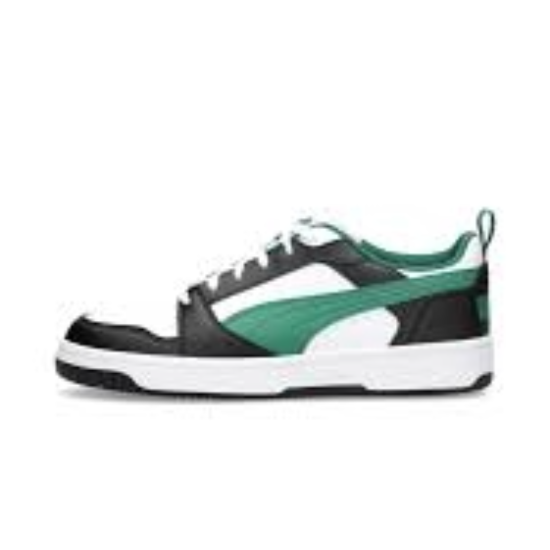PUMA Rebound V6 Low 'White Black Green' 392328-23