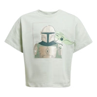 (PS) adidas x Star Wars The Mandalorian T-Shirt Set 'Green' JF3648