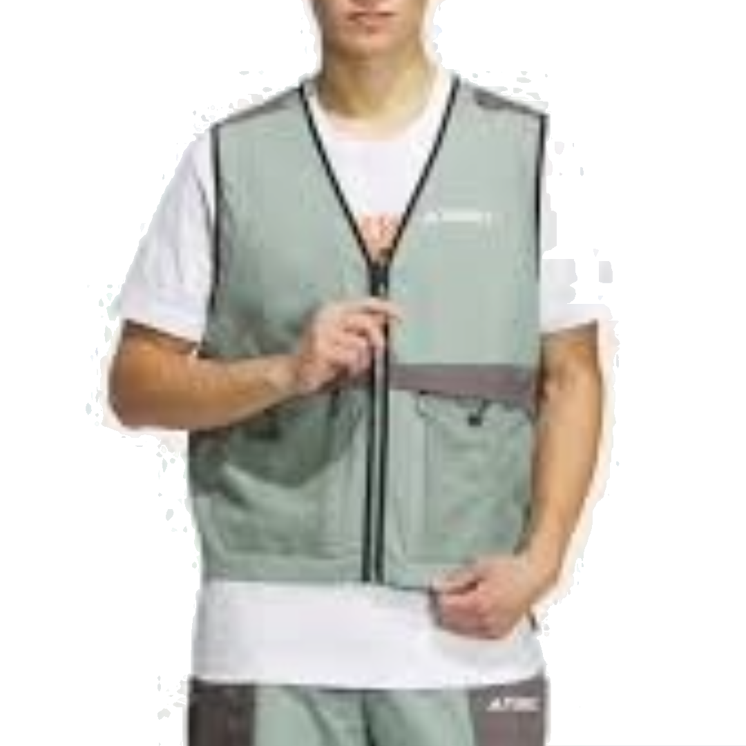 adidas Utility Looking Vest Asia Sizing 'Olive Green' IN2224