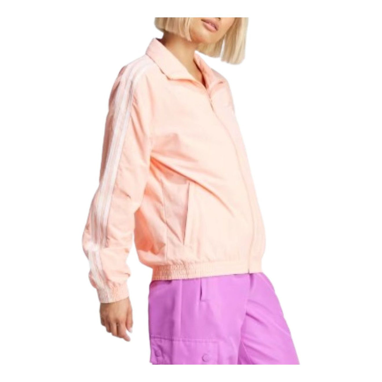 (WMNS) adidas Originals Sweat Track Jacket 'Pink' JN5991