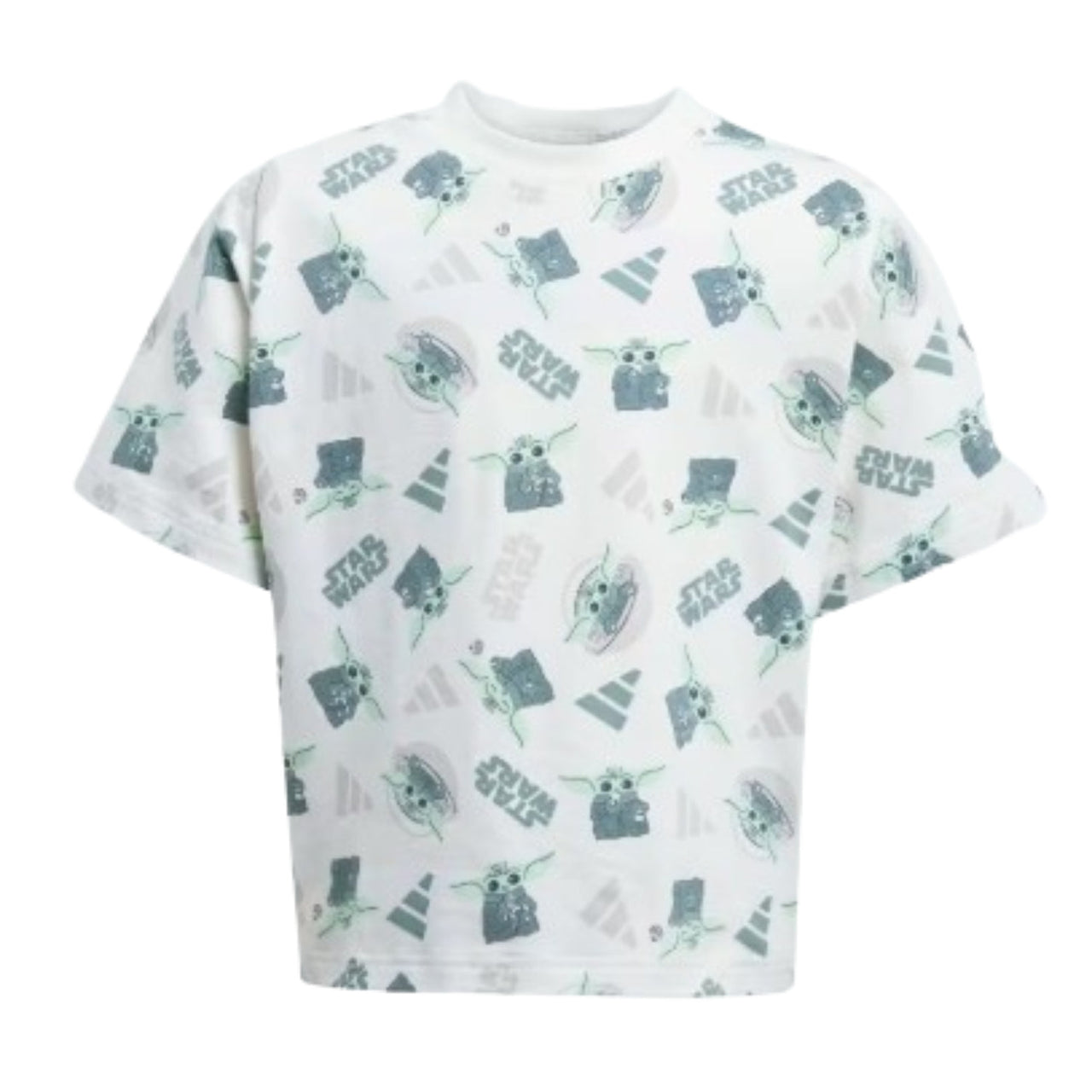 (PS) adidas x Star Wars Mandalorian T-Shirt 'White' JD4555