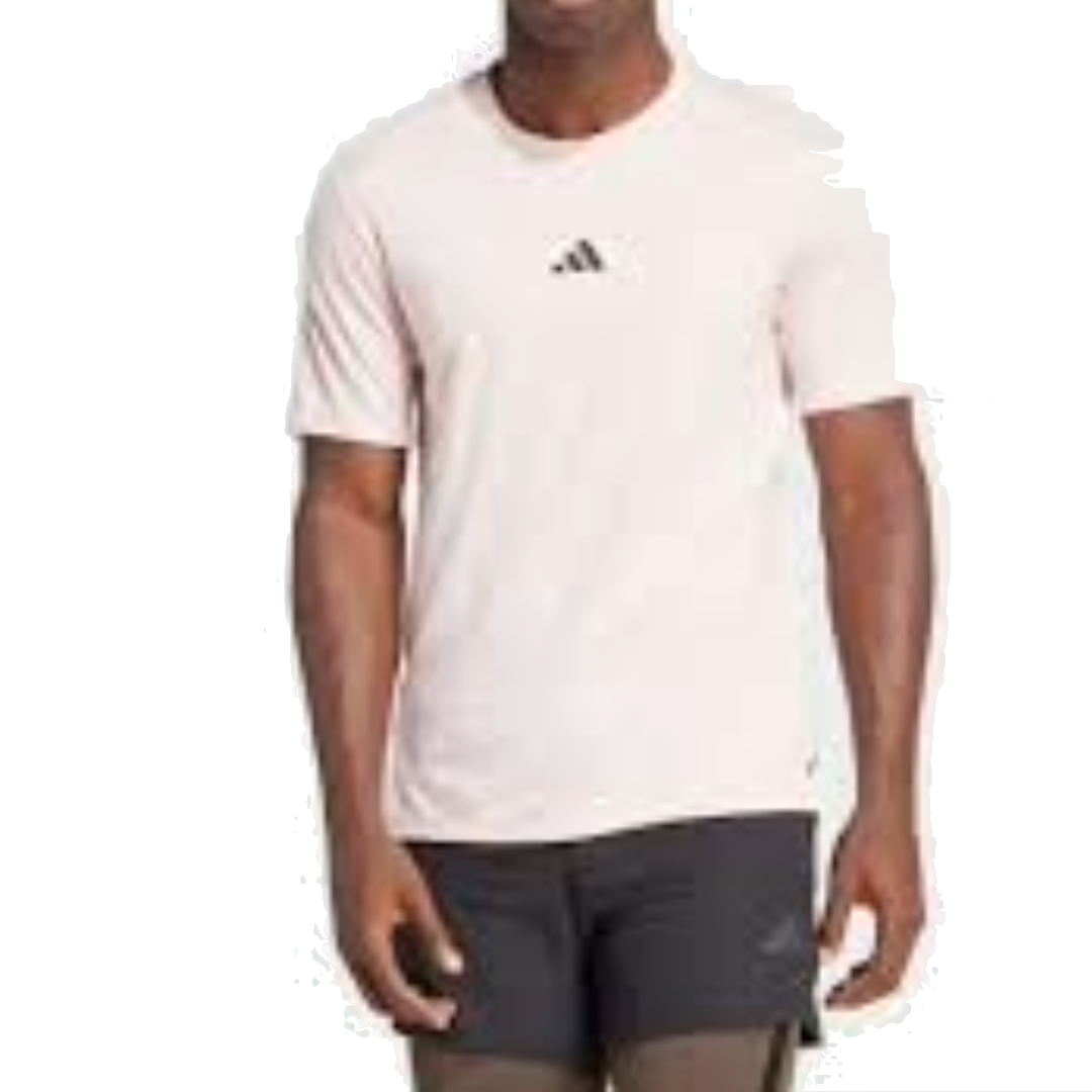 adidas Power Workout T-Shirt Asia Sizing 'Pink' IX9092