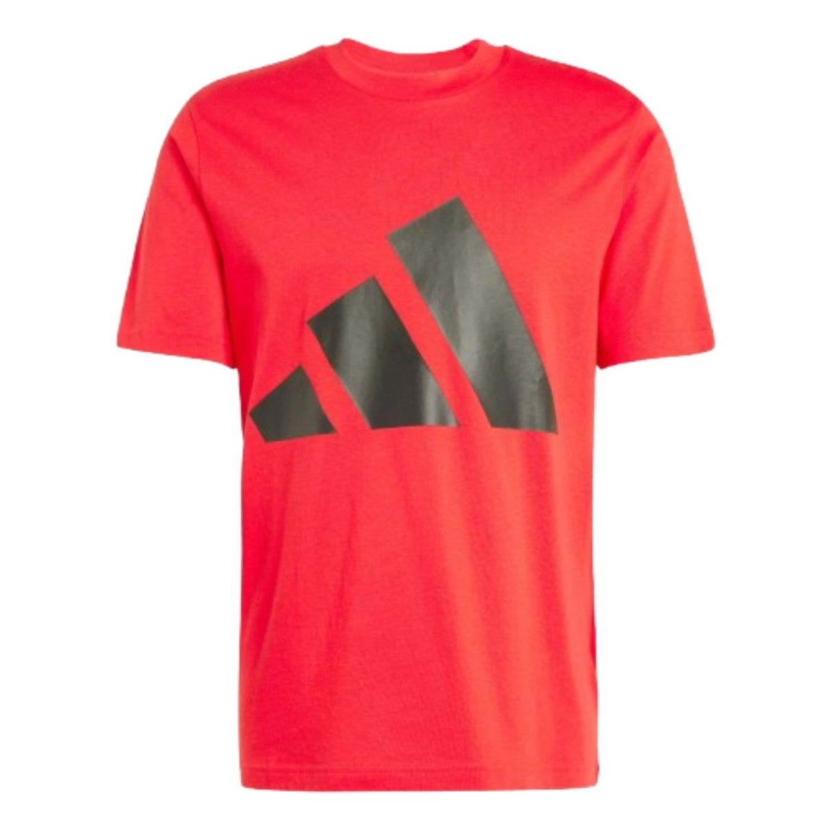 adidas Essentials Big Logo T-Shirt 'Red Black' JE8934