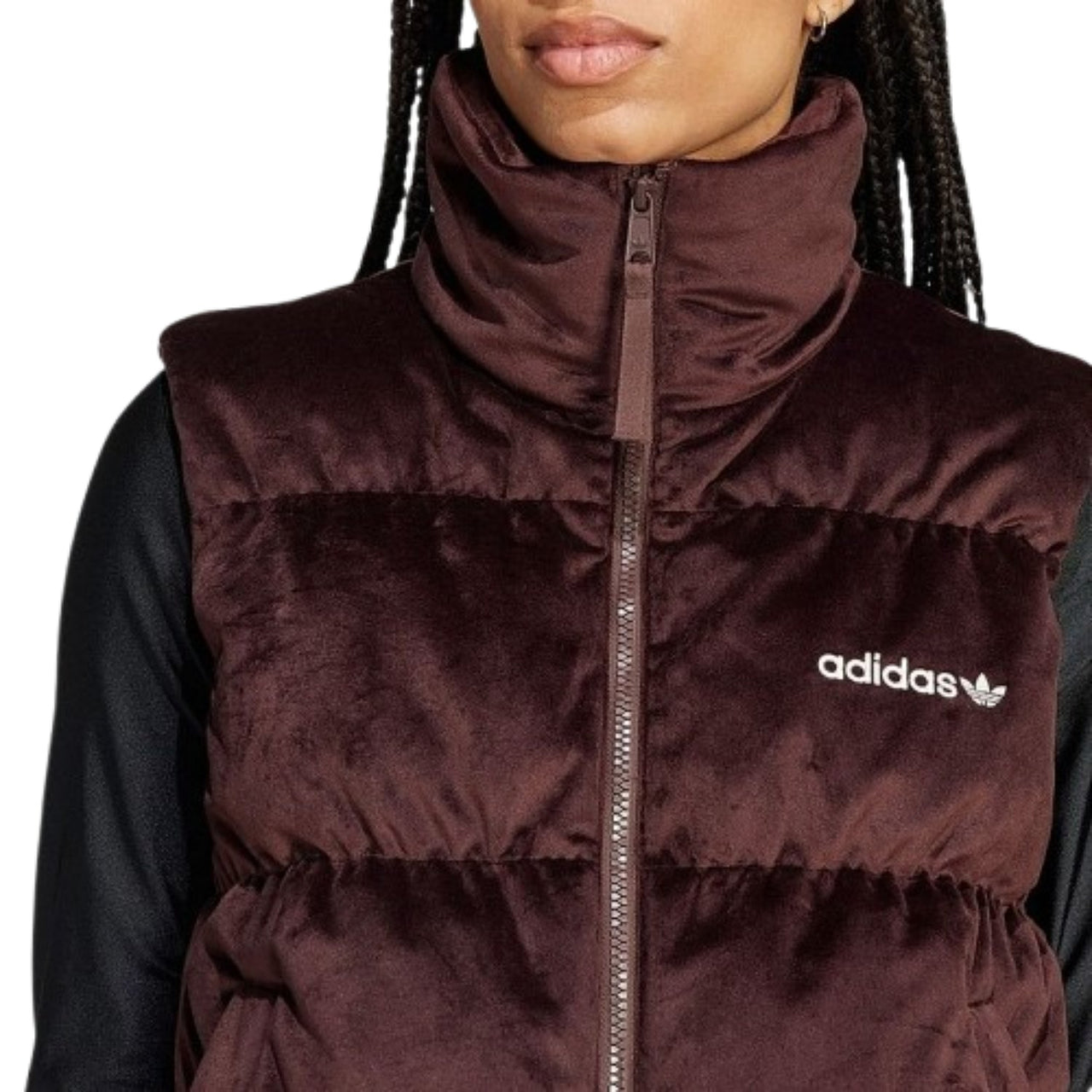 (WMNS) adidas Velvet Vest 'Brown' IW8388