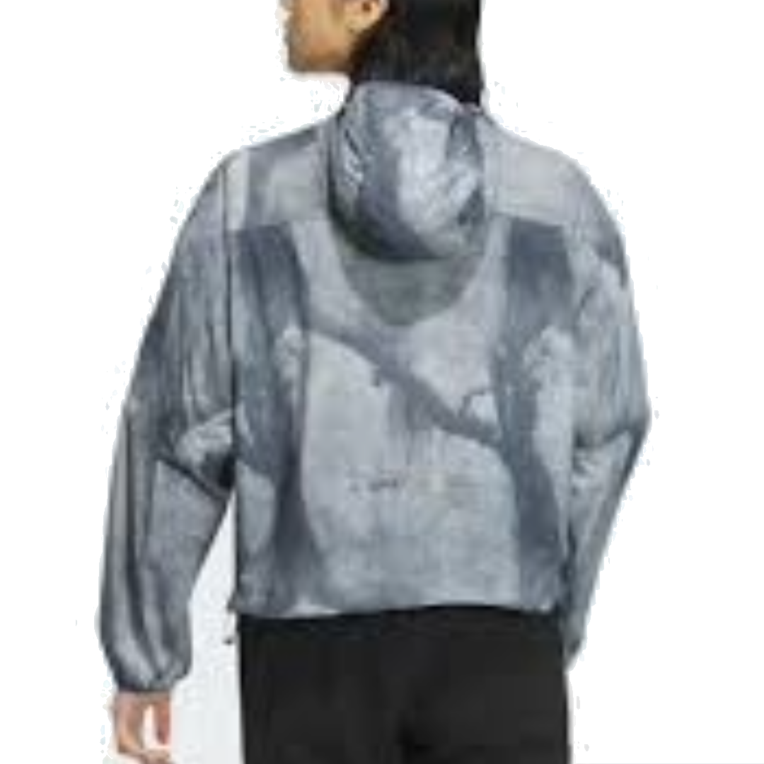 (WMNS) adidas National Geographic Windbreaker Asia Sizing 'Grey' IS9505