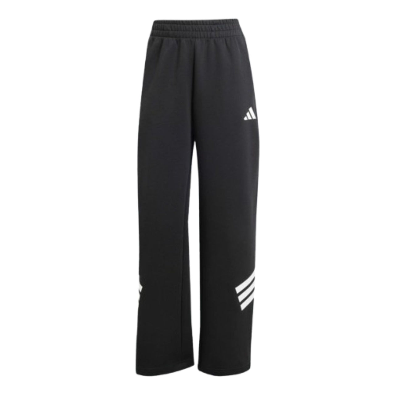 (WMNS) adidas Future Icons 3-Stripes Open-Hem Pants 'Black White' JE0150
