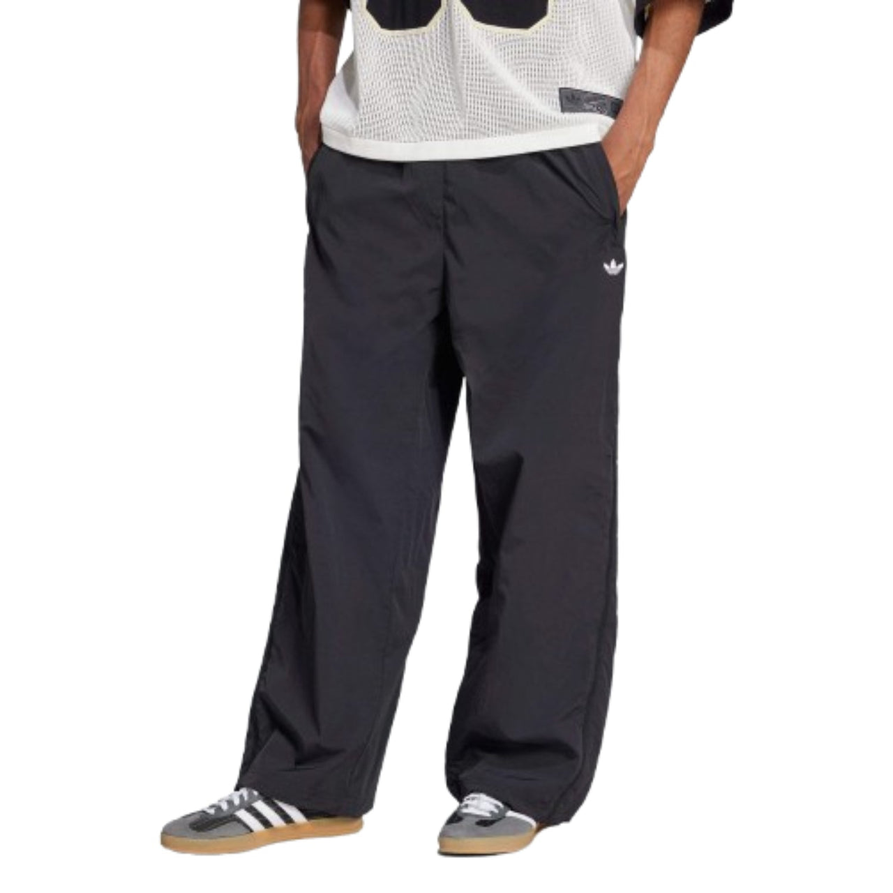 adidas Adilenium Season 3 Oversized Superstar Track Pants 'Black' JX1692