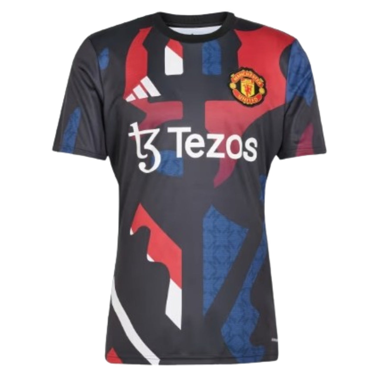 adidas Manchester United 24/25 Pre-Match Jersey 'Black Red Blue' JD7147