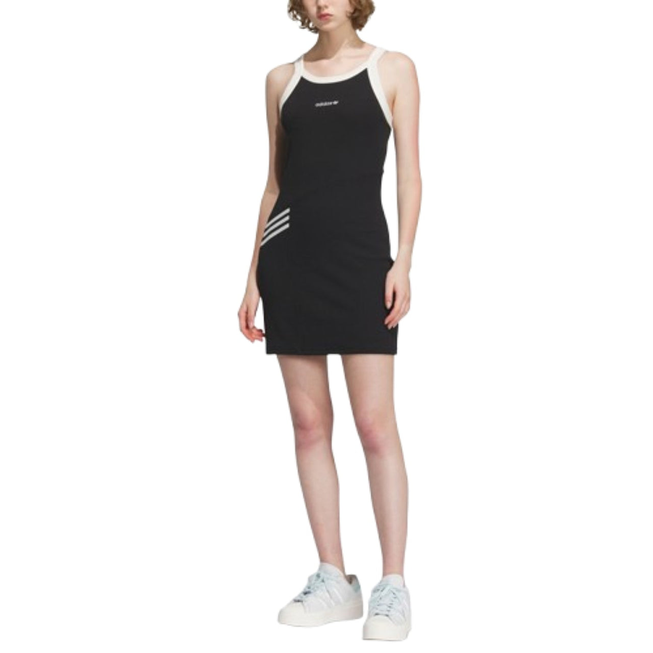 (WMNS) adidas Originals Exclusives Dress 'Black White' IU4841