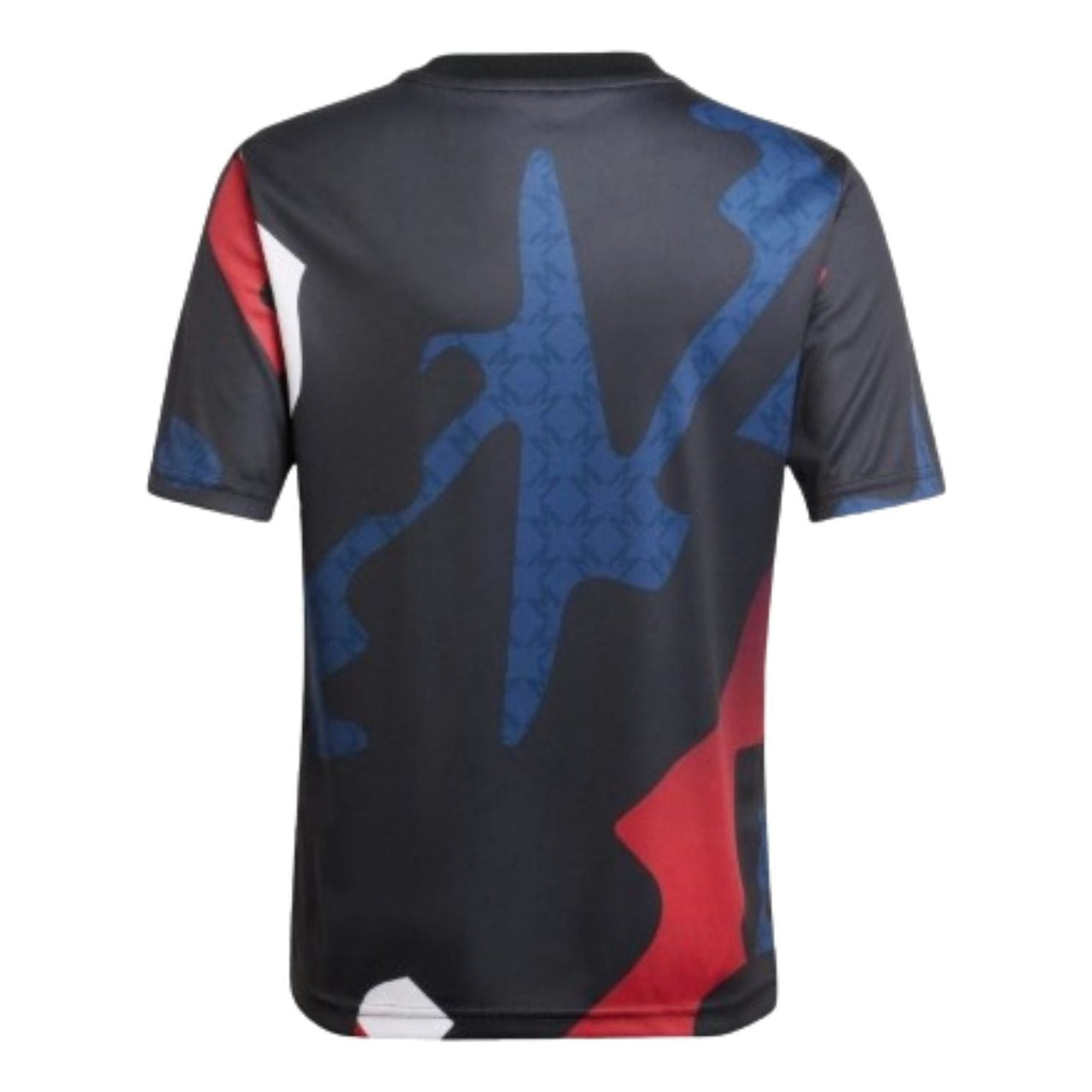 (GS) adidas Manchester United 24/25 Pre-Match Jersey 'Black Red Blue' JD7146